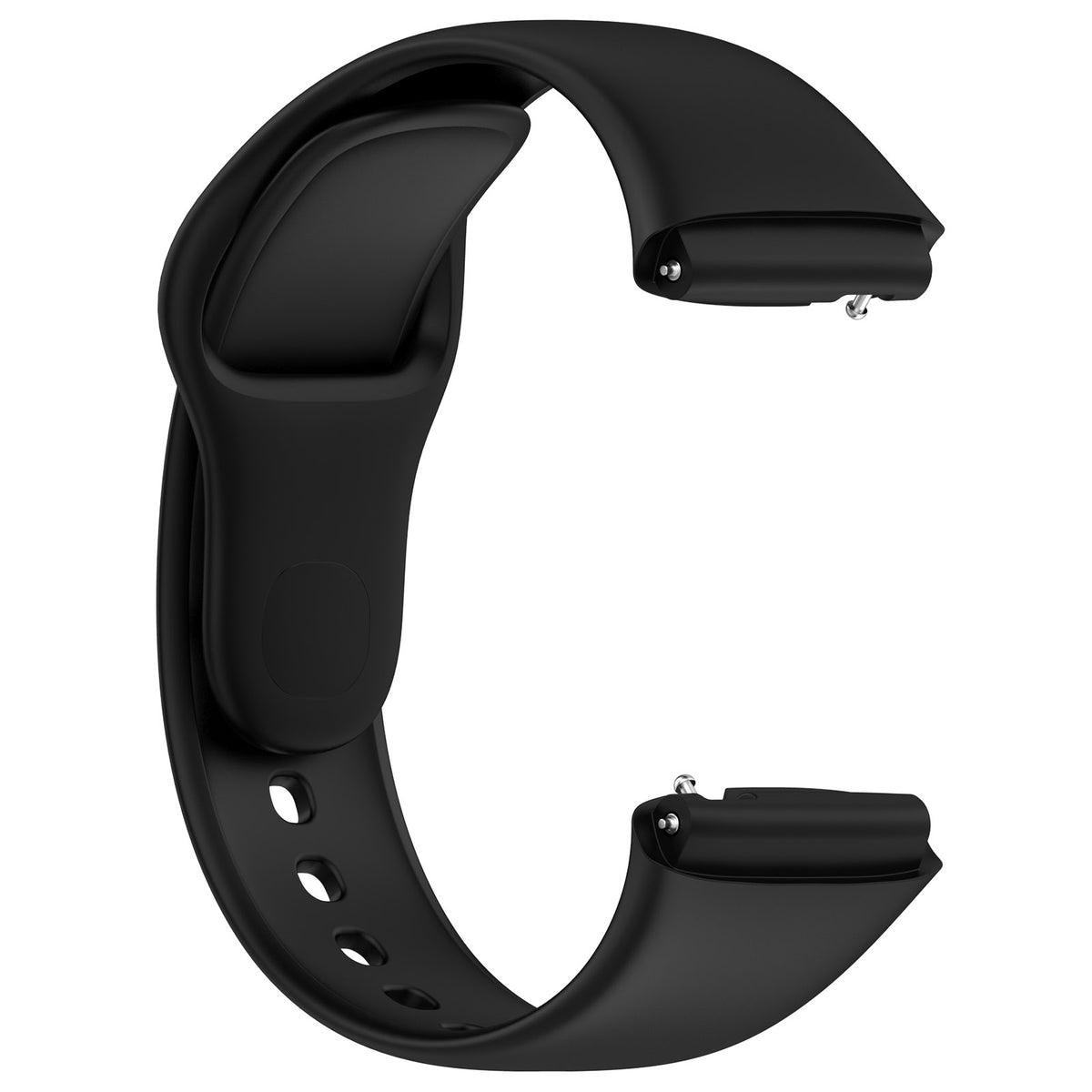 Armband Bizon Strap Watch Dots für Xiaomi Redmi Watch 3 Active, Schwarz