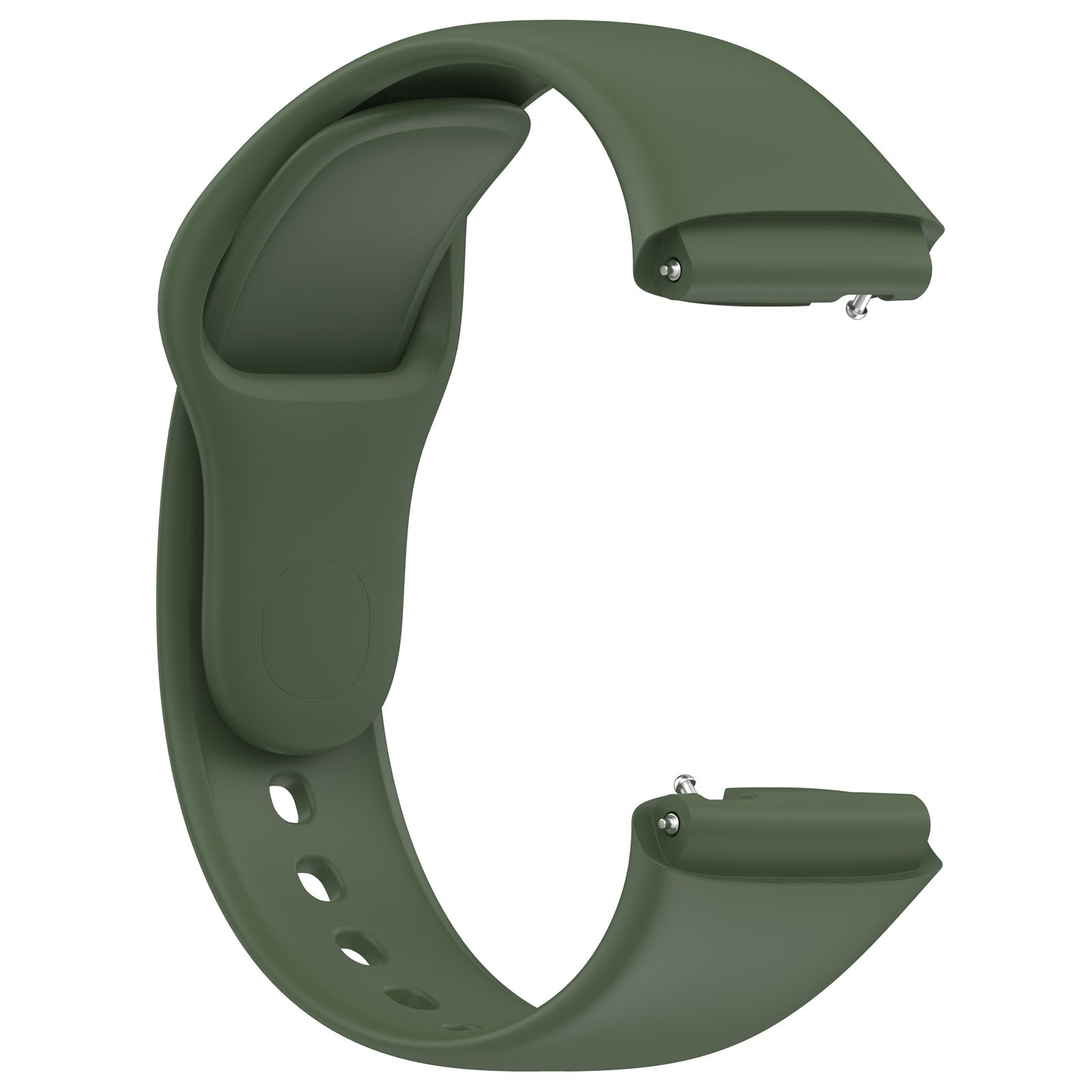 Armband Bizon Strap Watch Dots für Xiaomi Redmi Watch 3 Active, Dunkelgrün