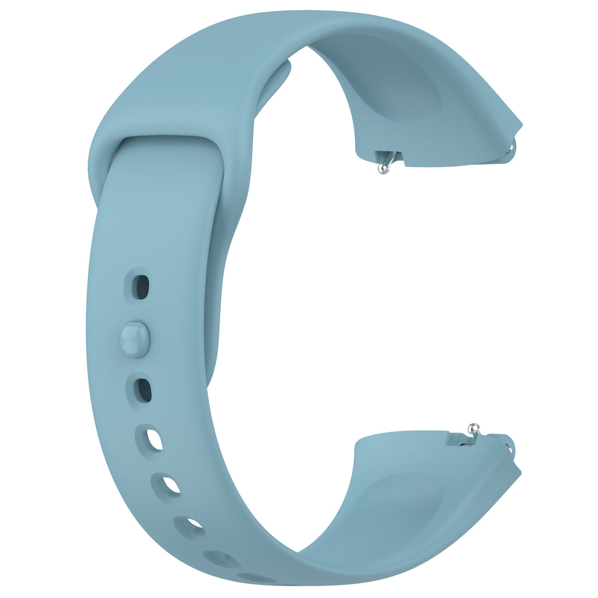 Armband Bizon Strap Watch Dots für Xiaomi Redmi Watch 3 Active, Hellblau