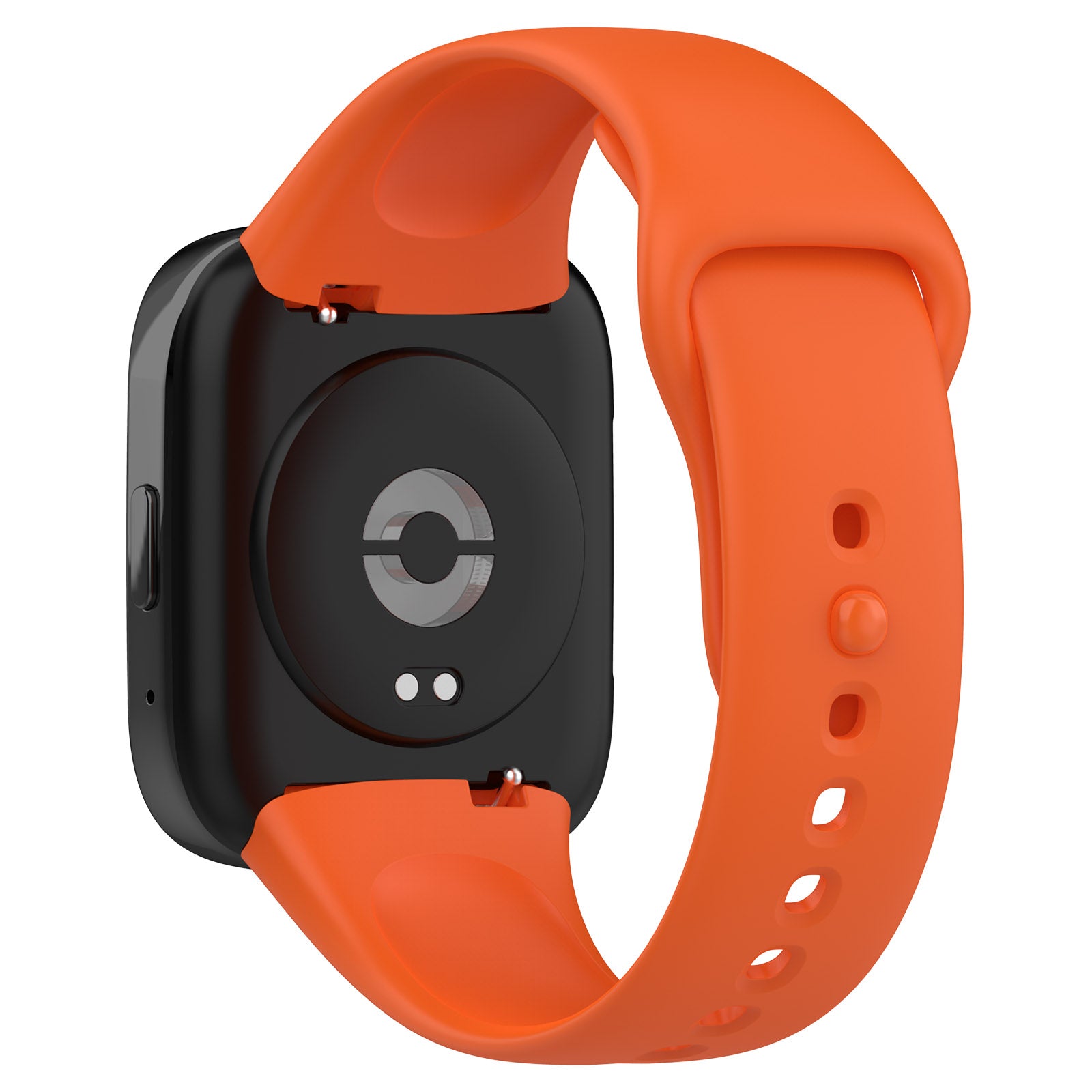 Armband Bizon Strap Watch Dots für Xiaomi Redmi Watch 3 Active, Orange