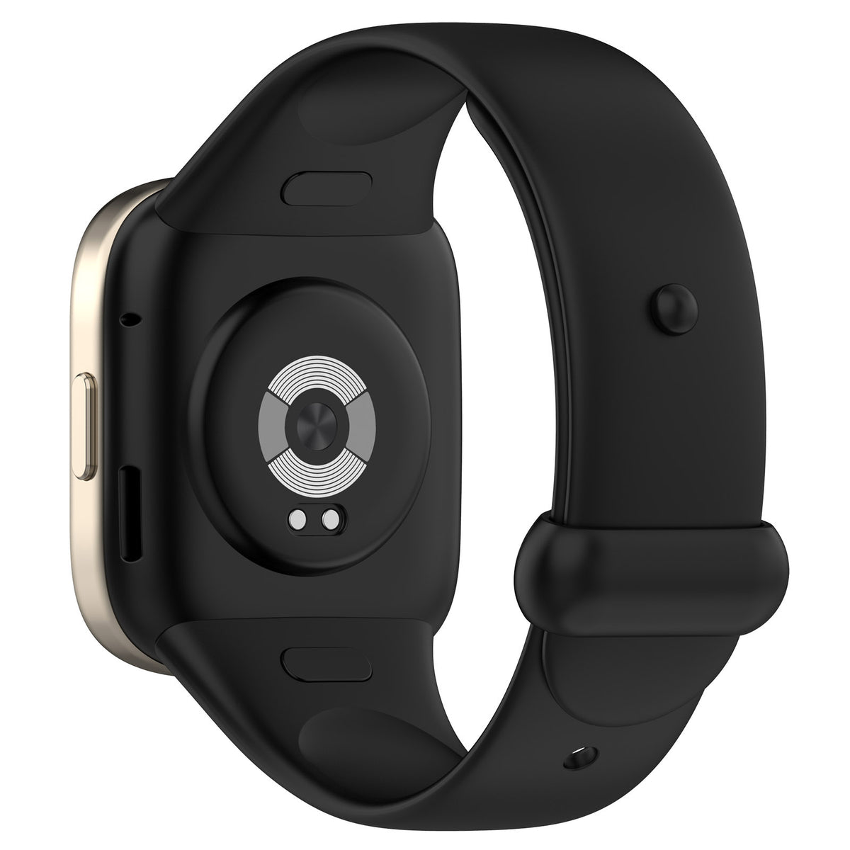Armband Bizon Strap Watch Nessy für Xiaomi Redmi Watch 3, Schwarz