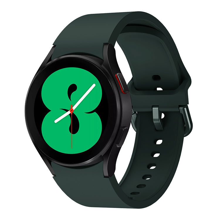 Armband Bizon Strap Watch Silicone für Galaxy Watch 20 mm, Dunkelgrün
