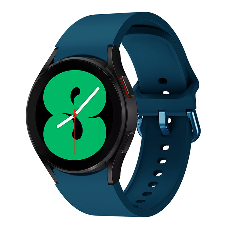 Armband Bizon Strap Watch Silicone für Galaxy Watch 20 mm, Dunkeltürkis