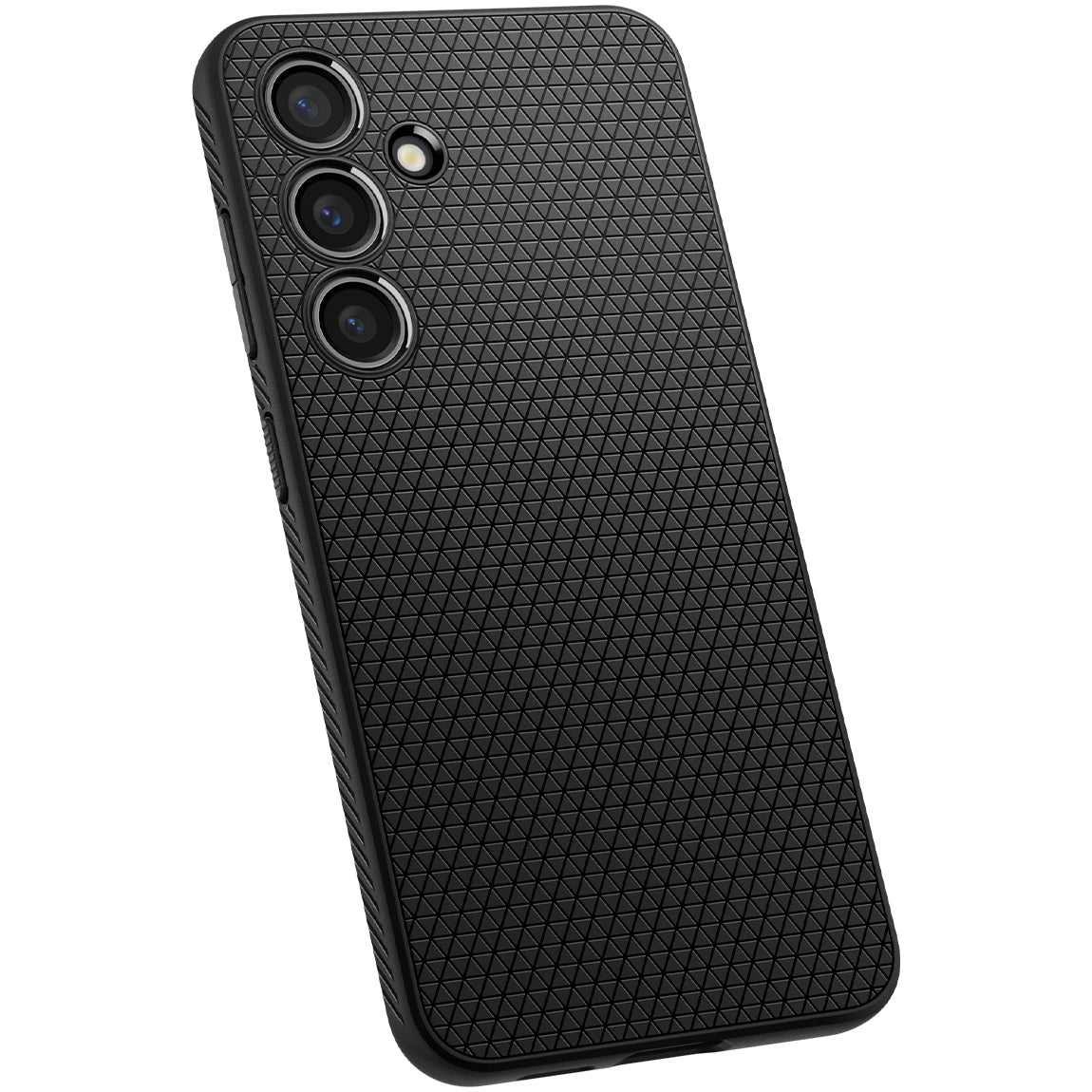 Schutzhülle für Galaxy S24 Plus, Spigen Liquid Air, Schwarz