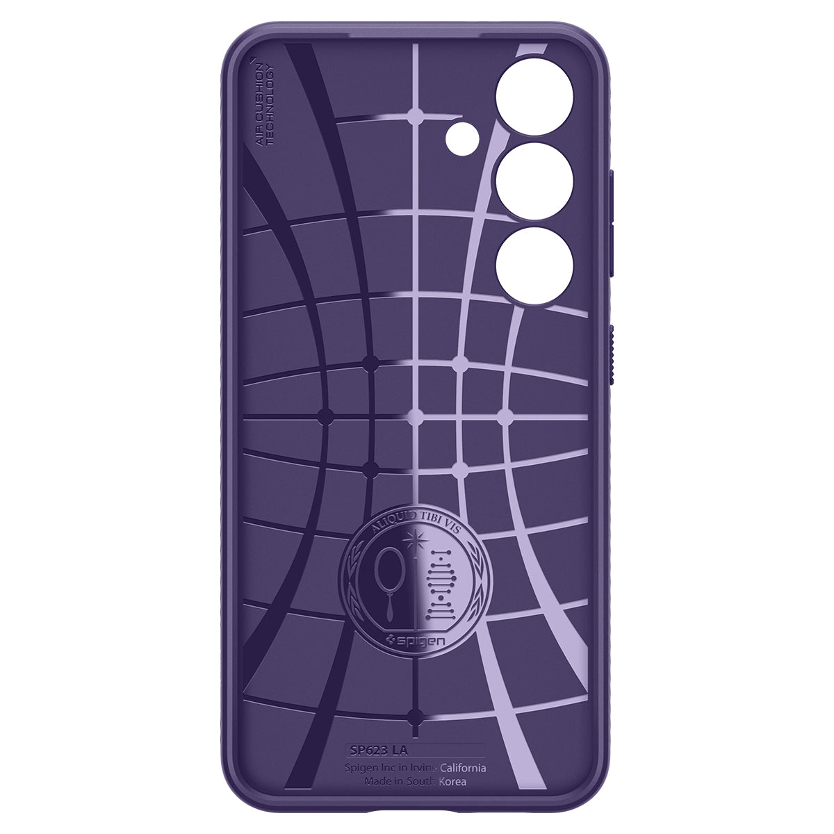 Schutzhülle für Galaxy S24, Spigen Liquid Air, Violett
