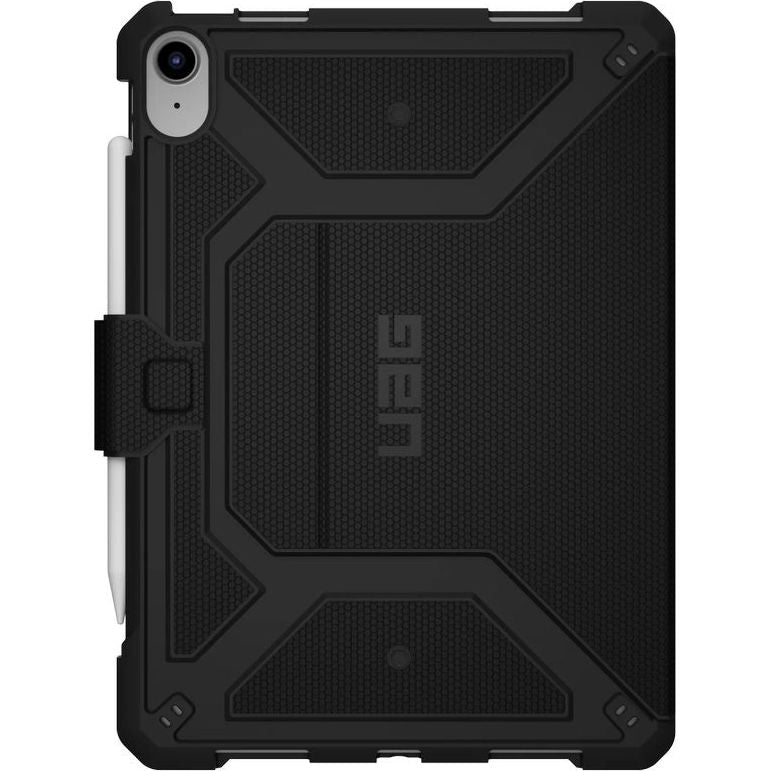 Schutzhülle Urban Armor Gear Metropolis für iPad 11 / 10 gen. 2025 / 2022, Schwarz