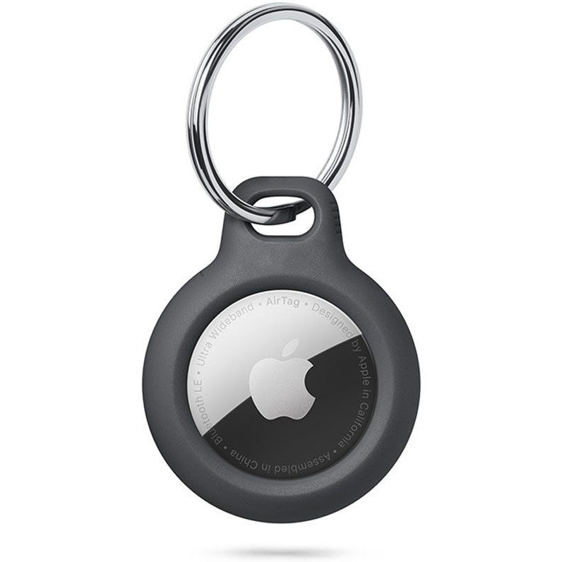 Rough / Tech-Protect Apple für Schwarz Fall Schlüsselanhänger AirTag,