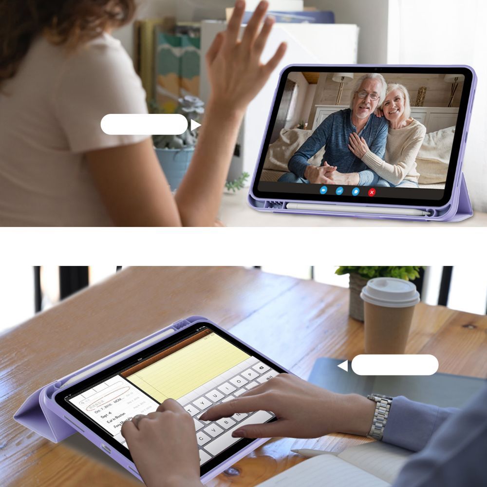 Schutzhülle für iPad 11 / 10 gen. 2025 / 2022, Tech-Protect SC Pen, Violett