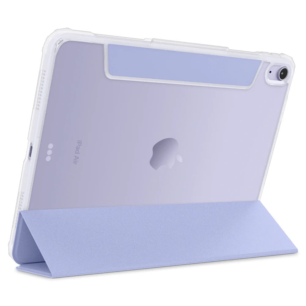 Schutzhülle für iPad Air 11" / 10.9" 2020-2026 / Pro 11" 2018, Spigen Ultra Hybrid Pro, Transparent/Violett