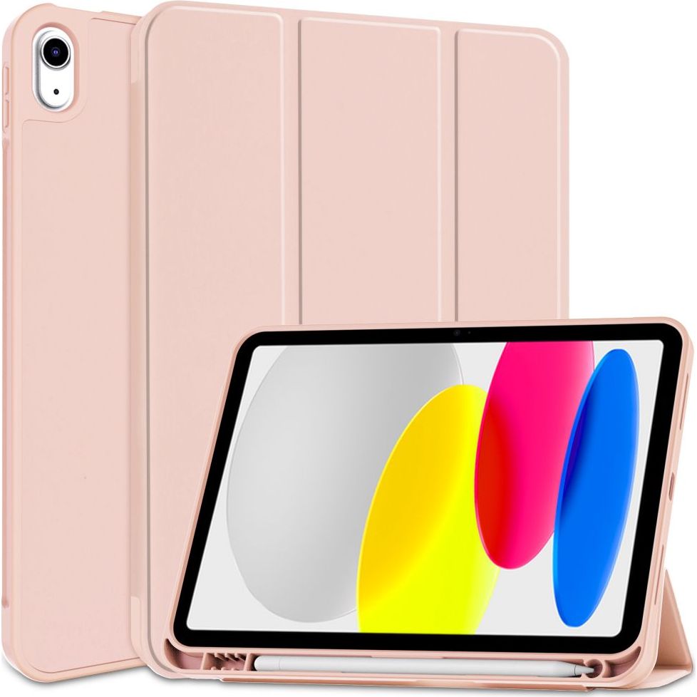 Schutzhülle für iPad 11 / 10 gen. 2025 / 2022, Tech-Protect SC Pen, Rosa