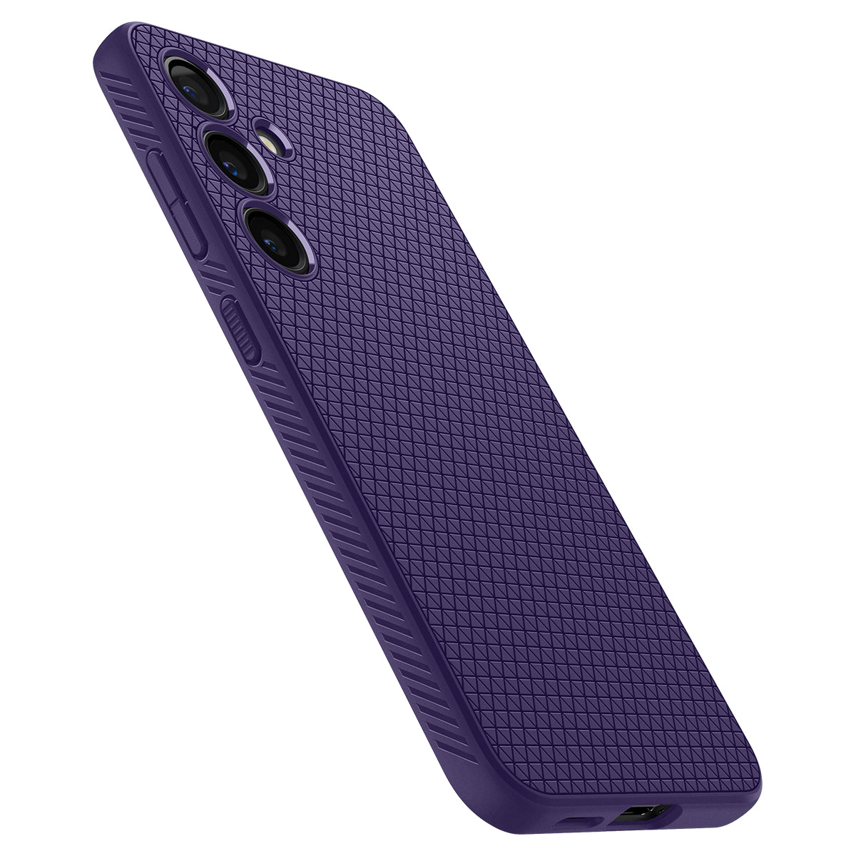 Schutzhülle für Galaxy S24, Spigen Liquid Air, Violett
