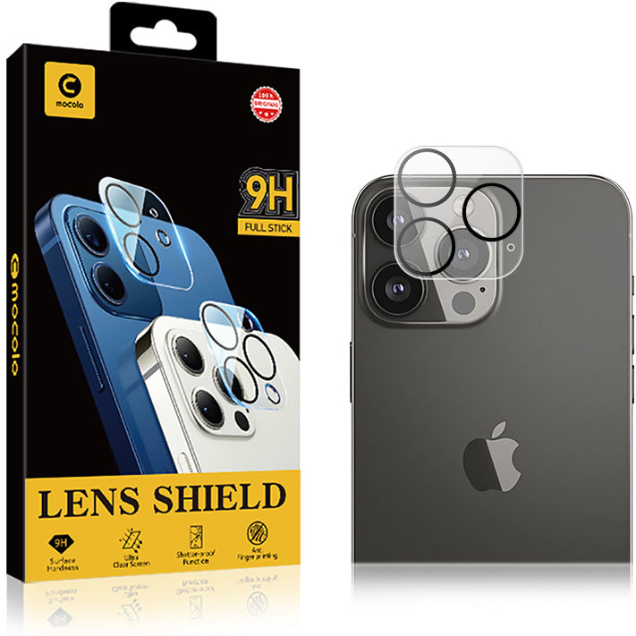 Glas für die Kamera Mocolo Lens Shield für iPhone 14 Pro, transparent