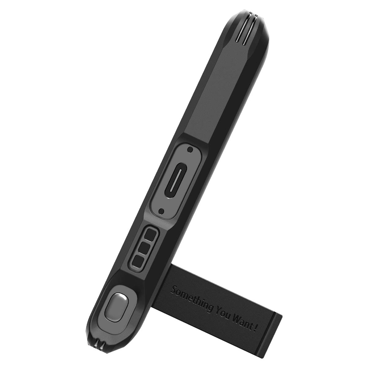 Schutzhülle Spigen Tough Armor für Galaxy S23 Ultra, Schwarz