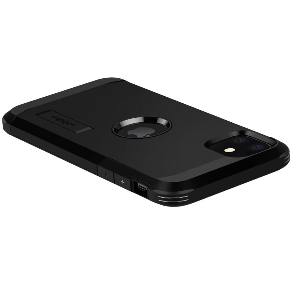 Schutzhülle Spigen Tough Armor für iPhone 11 schwarz