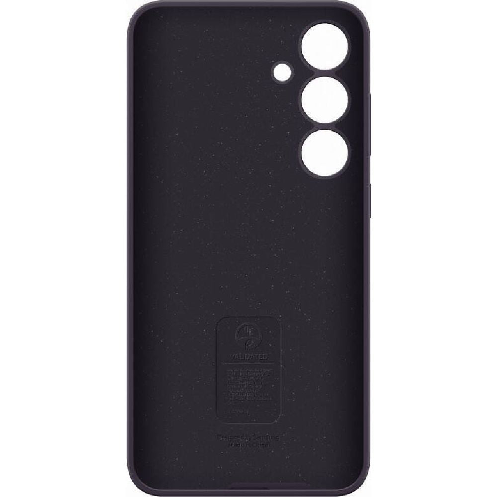 Schutzhülle für Galaxy S24 Plus, Samsung Silicone Cover, Dunkelviolett