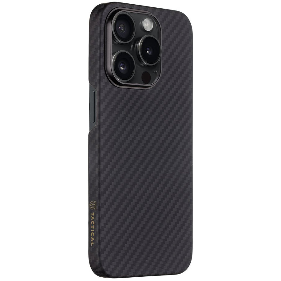 Schutzhülle Tactical MagForce Aramid für iPhone 15 Pro, Schwarz
