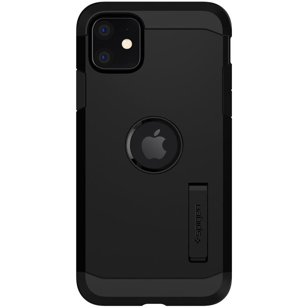 Schutzhülle Spigen Tough Armor für iPhone 11 schwarz