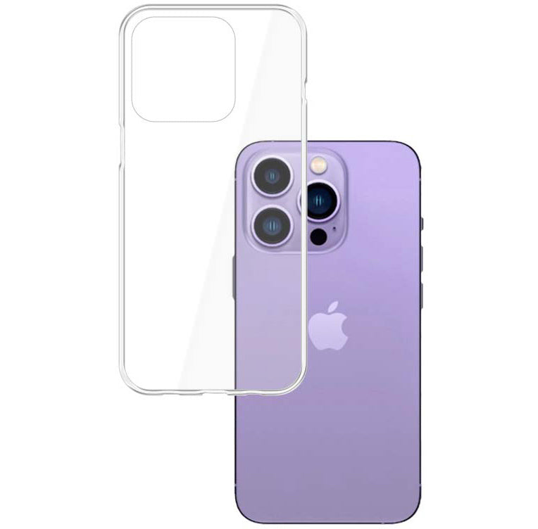 Schutzhülle 3mk Clear Case für iPhone 14 Pro, Transparent
