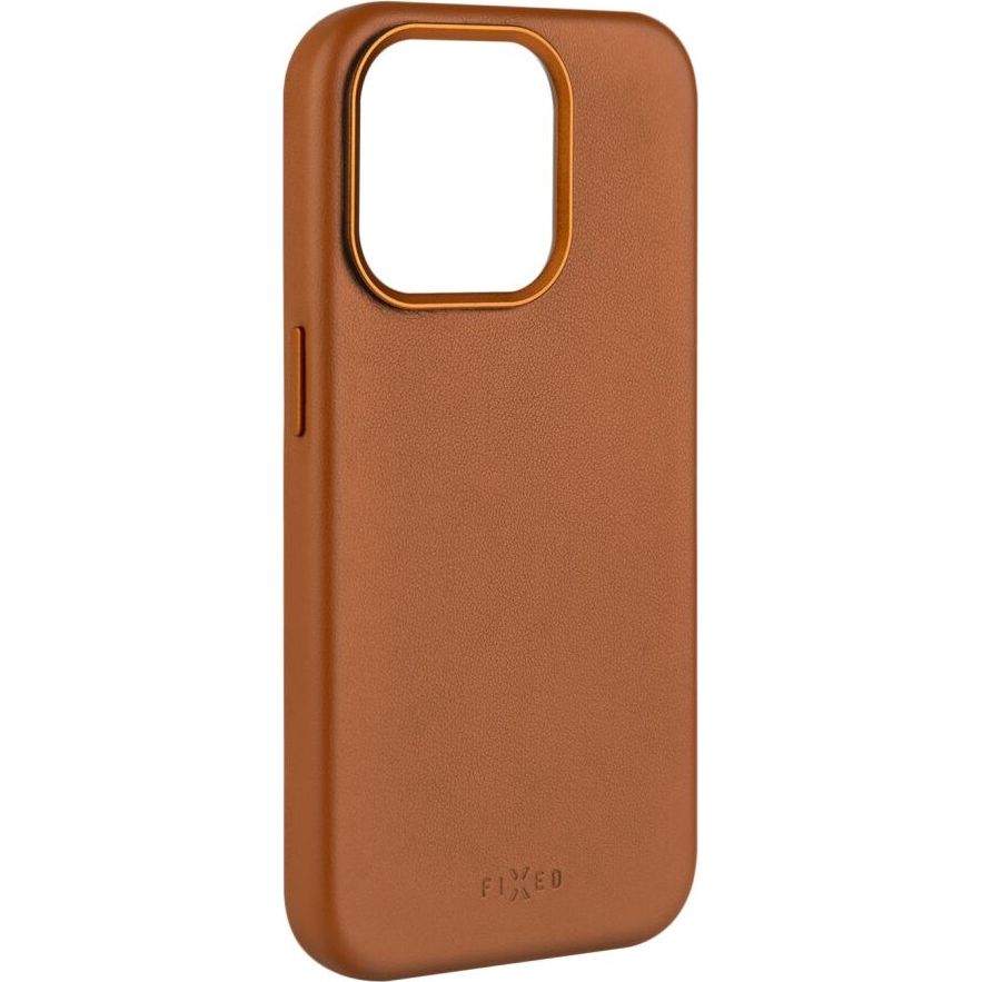 Schutzhülle Fixed MagLeather MagSafe für Apple iPhone 15 Pro Max, Braun