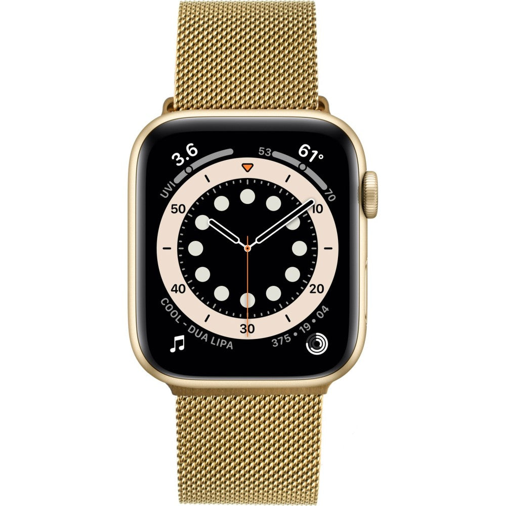 Armband Fixed Mesh Strap für Apple Watch 49/46/45/44 mm, Golden