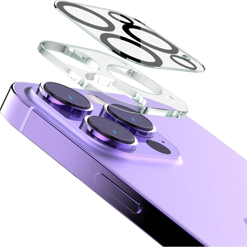 Glas für die Kamera Mocolo Lens Shield für iPhone 15 Pro Max,