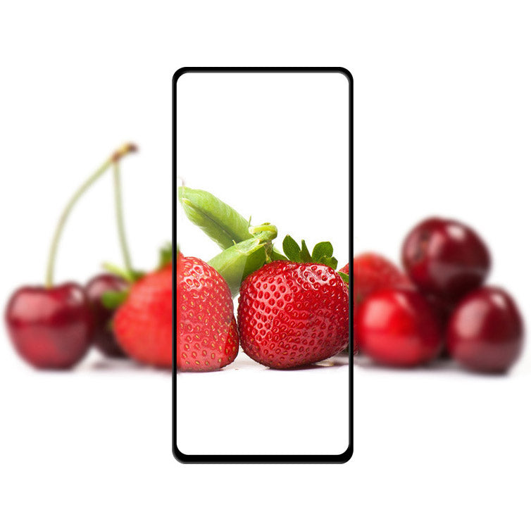 Gehärtetes Glas Mocolo TG+ FG 3D für Galaxy S21FE, schwarzer Rahmen