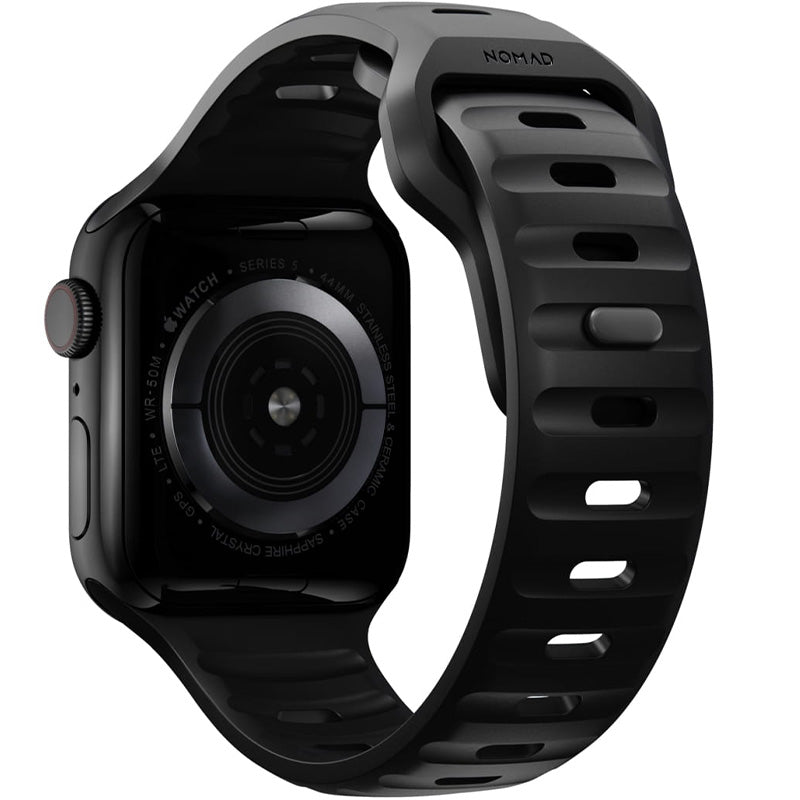 Nomad Sport Strap für Apple Watch 49/46/45/44 mm, Schwarz
