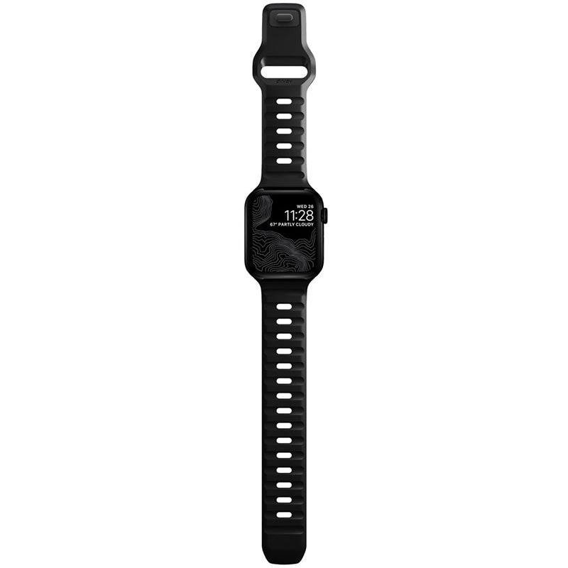 Nomad Sport Strap für Apple Watch 49/46/45/44 mm, Schwarz