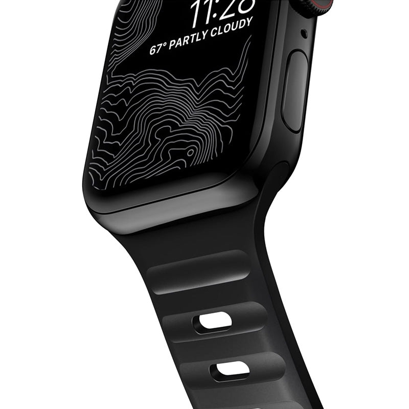 Nomad Sport Strap für Apple Watch 49/46/45/44 mm, Schwarz