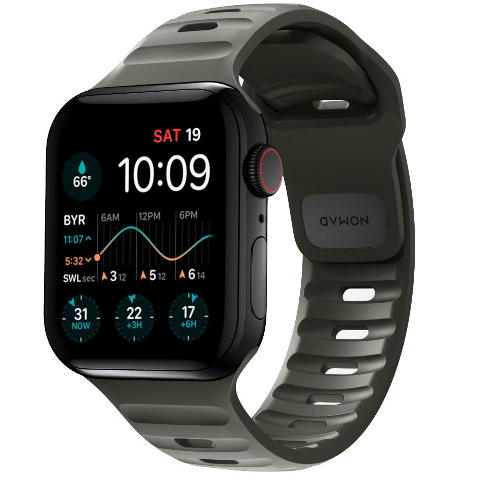 Armband Nomad Sport Strap für Apple Watch 49/46/45/44 mm, Grün
