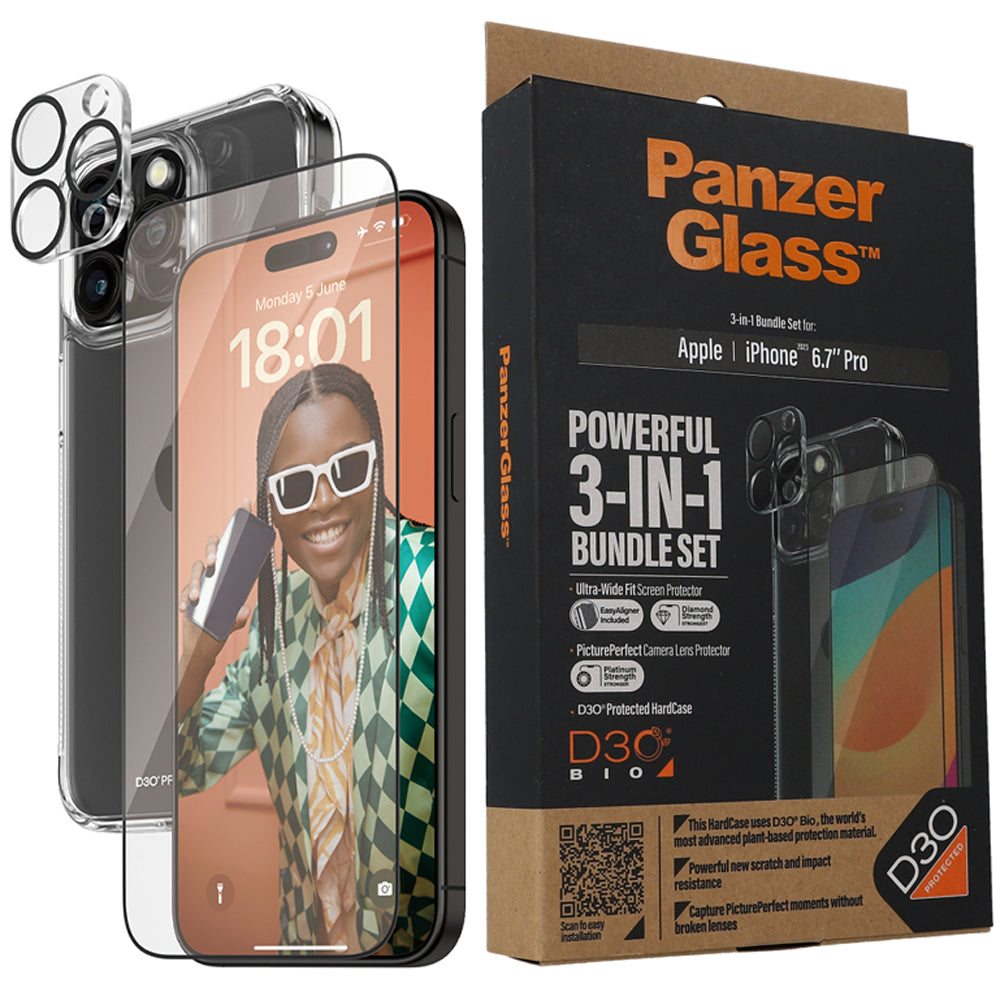 PanzerGlass® PicturePerfect Kameraschutz iPhone 15 Pro