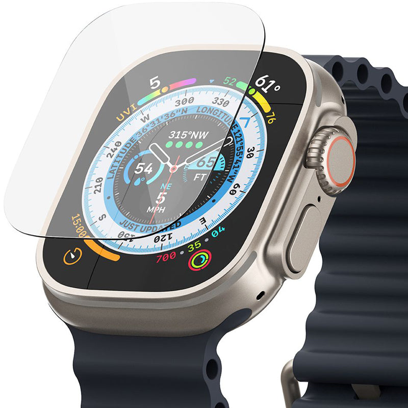 Gehärtetes Glas Ringke ID FC Glass für Apple Watch Ultra 3/2/1 49 mm, 4 Stück