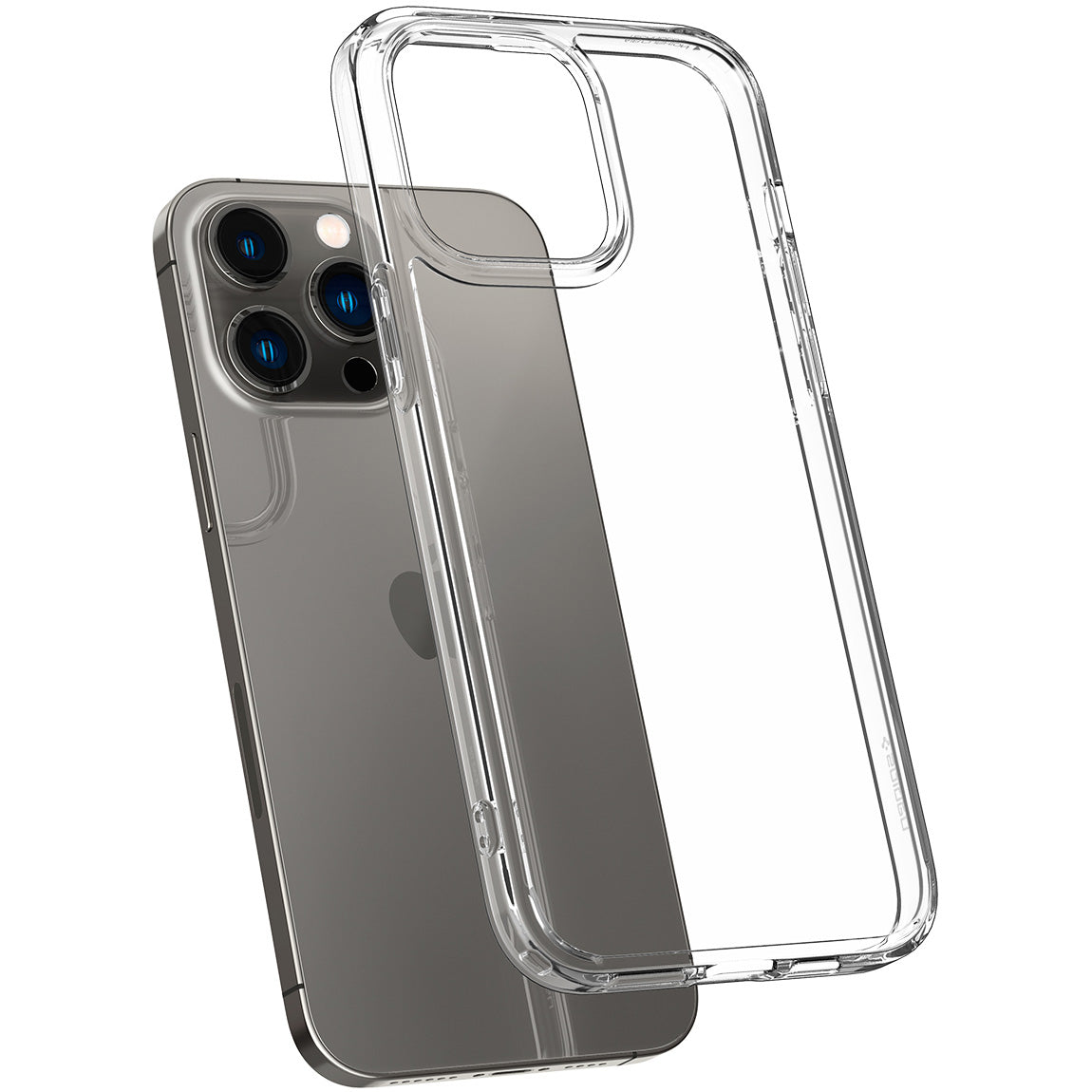 Schutzhülle Spigen Crystal Hybrid für iPhone 14 Pro, Transparent