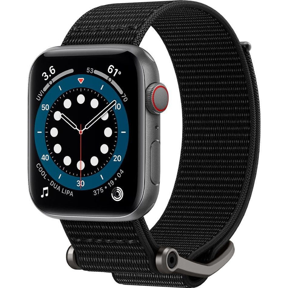 Armband Spigen DuraPro Flex Band für Apple Watch 49/46/45/44 mm, Schwarz