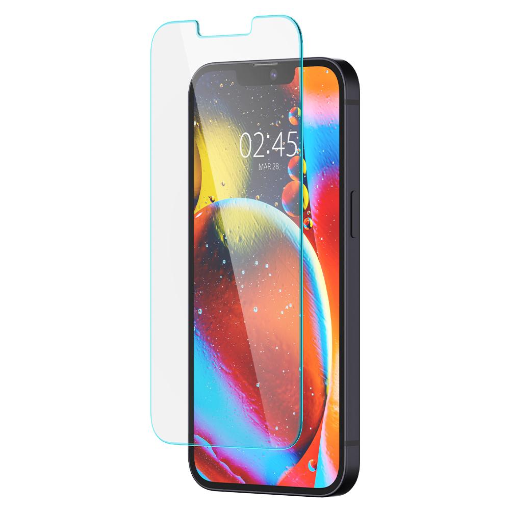 Glas für die Schutzhülle für iPhone 17e / 16e / 14 / 13 Pro / 13, Spigen Glas.tR EZ Fit 1-Pack