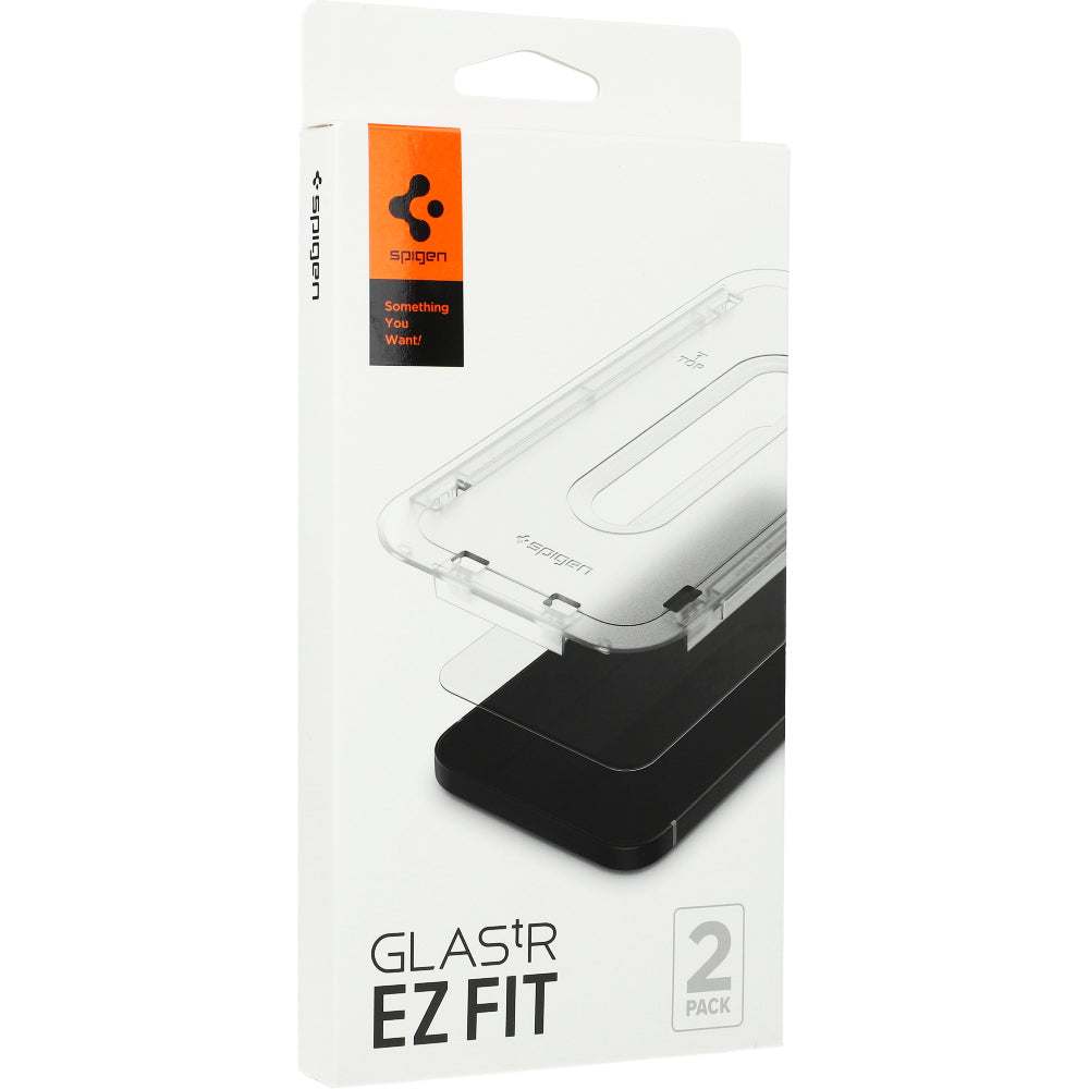 Glas für die Schutzhülle Spigen Glas.tR EZ Fit 2-Pack für iPhone 14 Pro Max