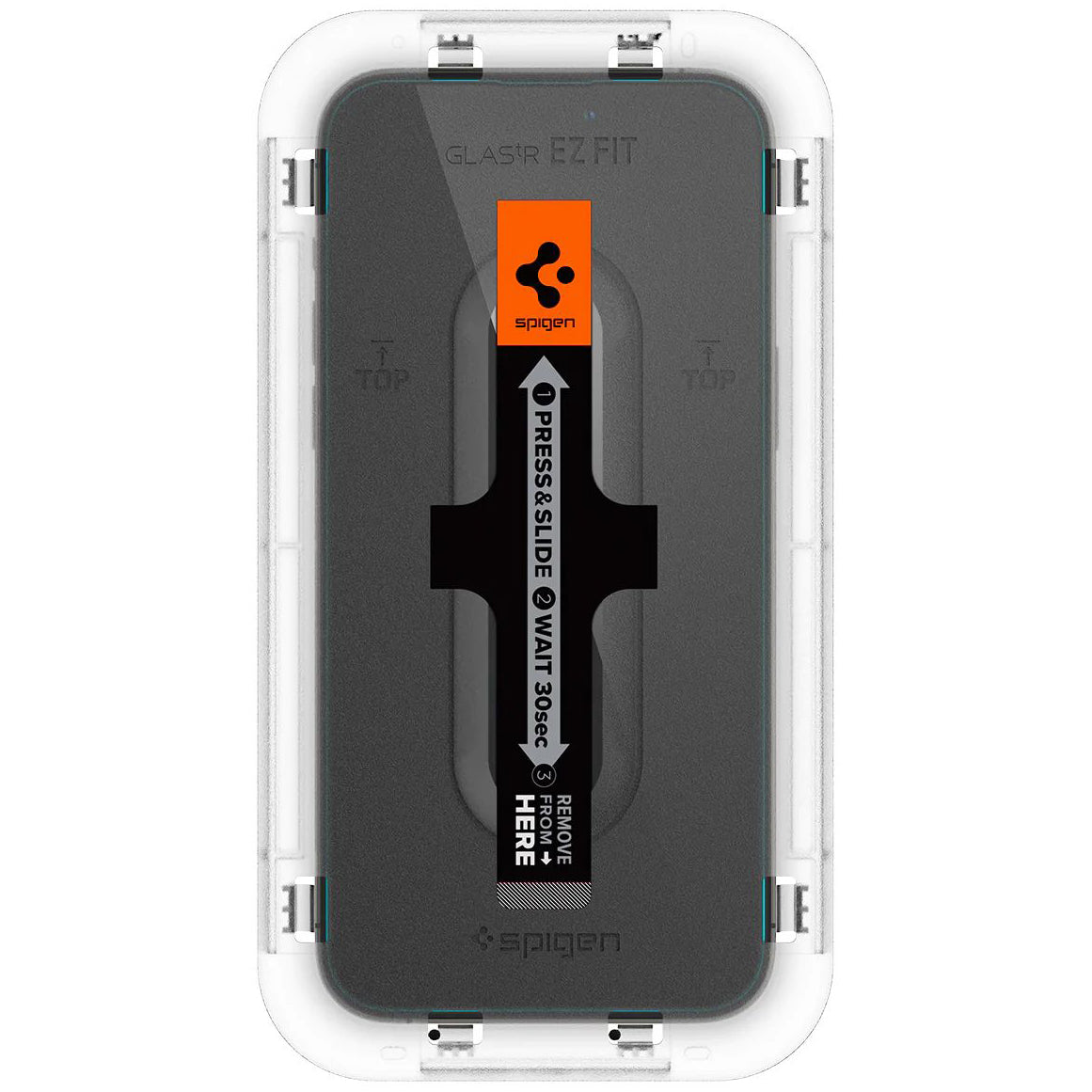 Glas für die Schutzhülle Spigen Glas.tR EZ Fit 2-Pack für iPhone 14 Pro