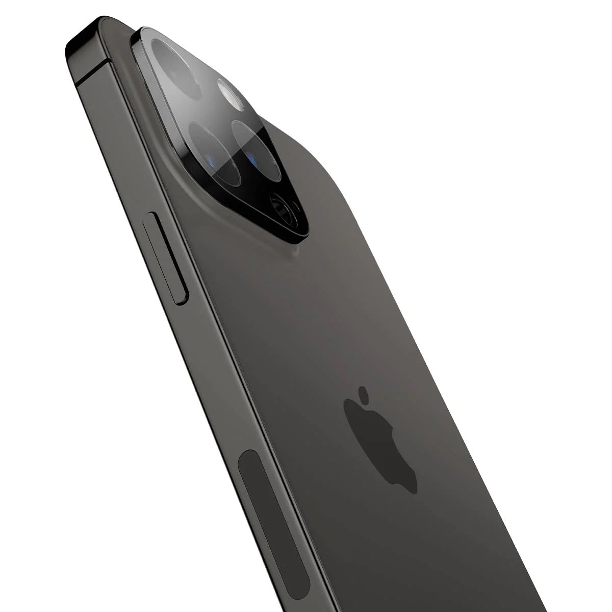 Glas für die Kamera Spigen Glas.tR Optik 2-Pack für iPhone 16 Pro / 16 Pro Max / 15 Pro / 15 Pro Max / 14 Pro / 14 Pro Max, Schwarz