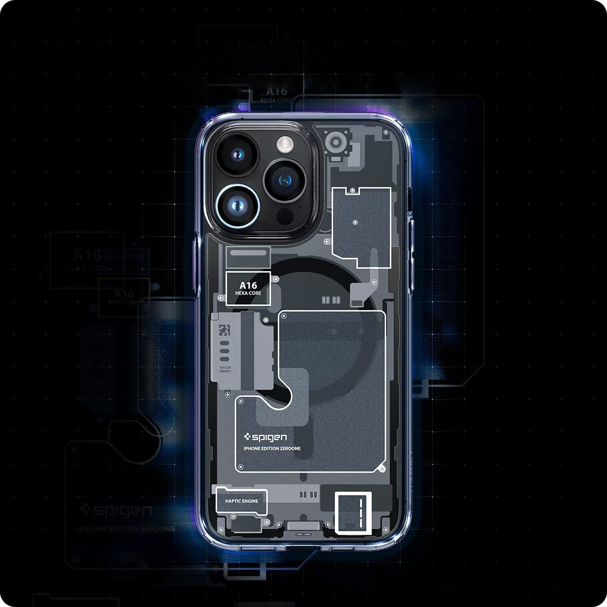 Glas für die Kamera Spigen Glas.tR Ez Fit Optik Pro 2-Pack für iPhone 16 Pro / 16 Pro Max / 15 Pro / 15 Pro Max / 14 Pro / 14 Pro Max, Multikolore (Zero One)