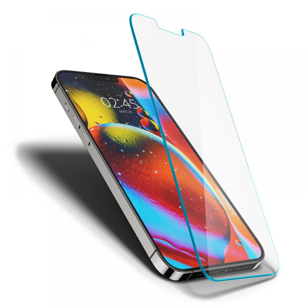 Glas für die Schutzhülle für iPhone 17e / 16e / 14 / 13 Pro / 13, Spigen Glas.tr Slim