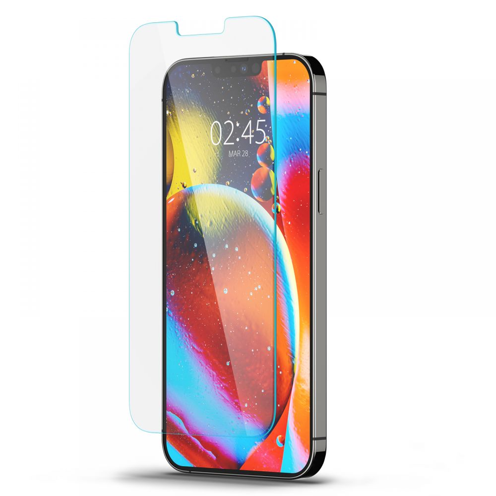 Glas für die Schutzhülle für iPhone 17e / 16e / 14 / 13 Pro / 13, Spigen Glas.tr Slim