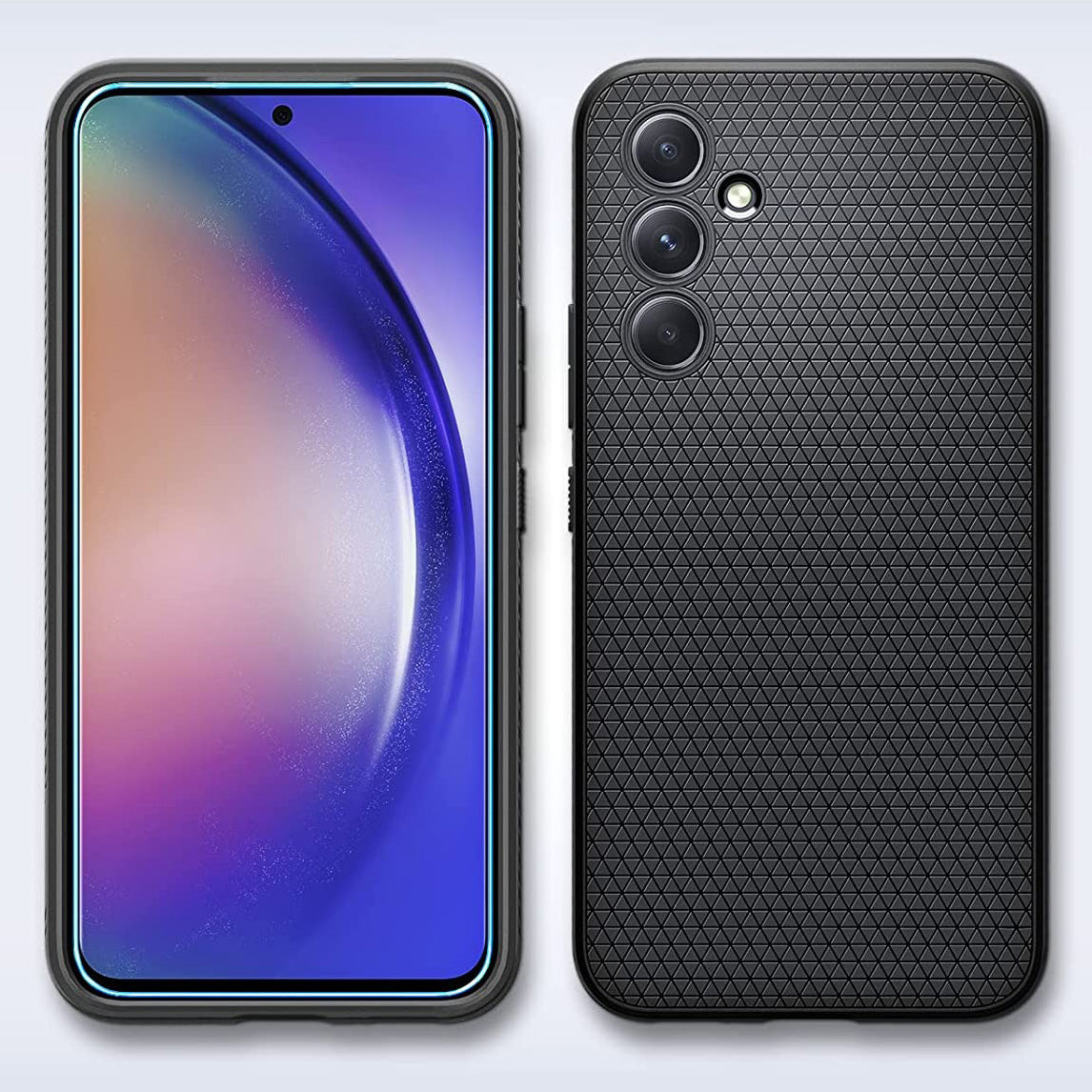 Glas für die Schutzhülle Spigen Glas.tR Slim AM 2-Pack für Galaxy A54 5G