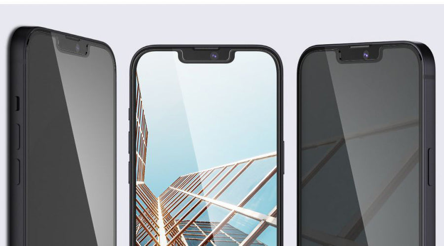 Glas für die Schutzhülle für iPhone 17e / 16e / 14 / 13 Pro / 13, Spigen Glas.tR Slim Privacy 1-Pack mit Sichtschutzfilter