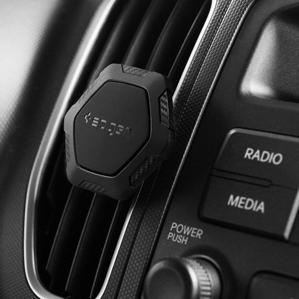 Auto Handyhalterung Spigen Kuel Signature Air Vent Magnetic Car Mount QS11 schwarz