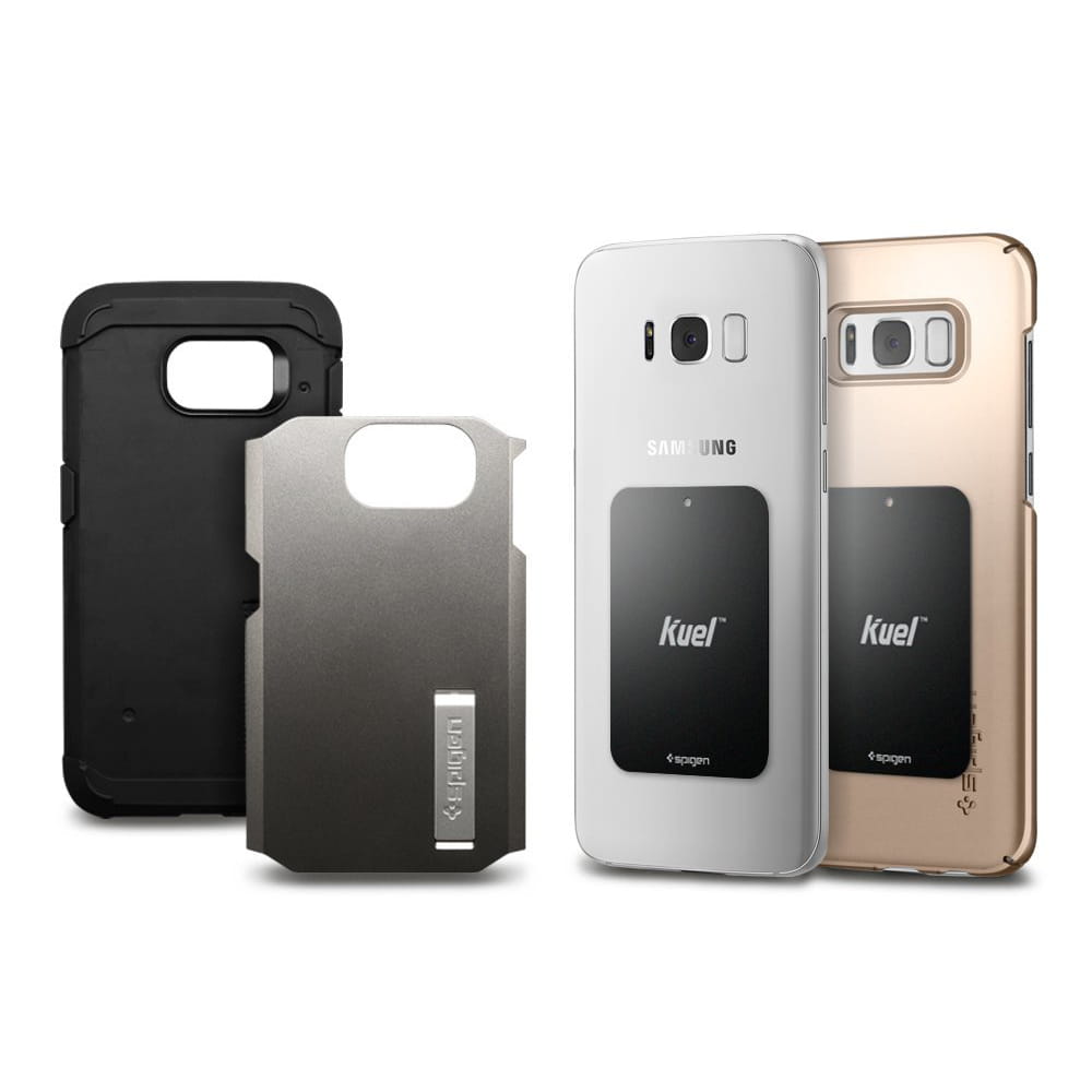 Auto Handyhalterung Spigen Kuel Signature Air Vent Magnetic Car Mount QS11 schwarz