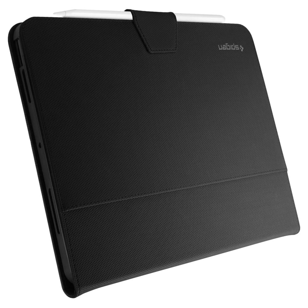 Schutzhülle für iPad Air 11" / 10.9" 2020-2026, Spigen Liquid Air Folio, Schwarz