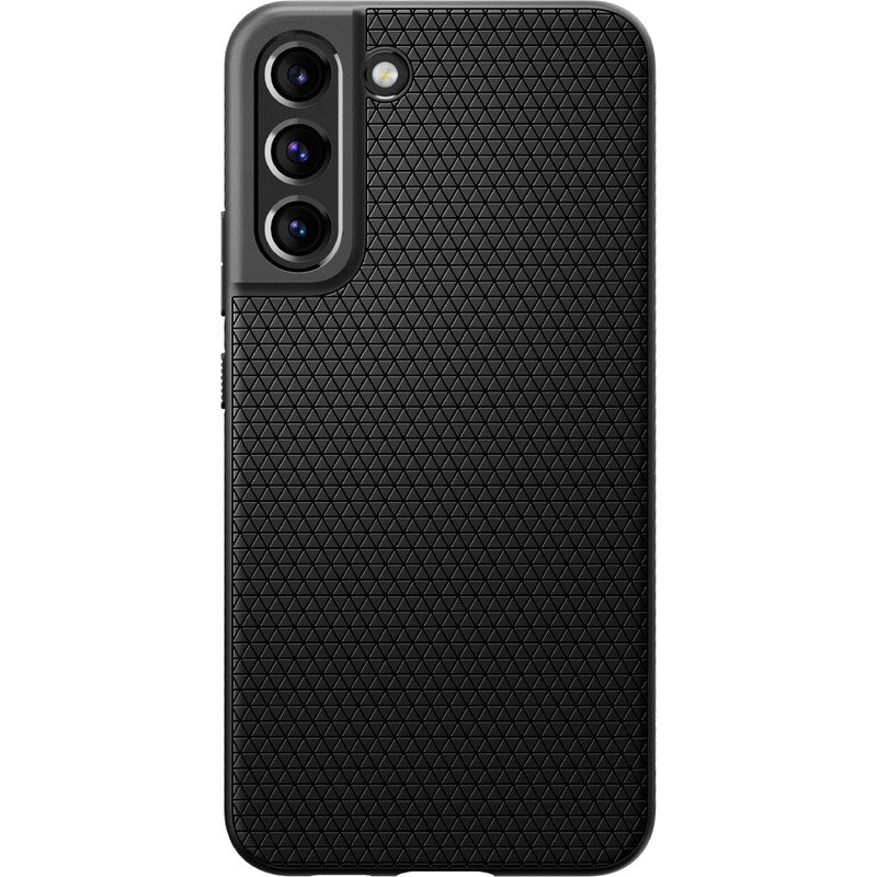 Schutzhülle Spigen Liquid Air für Galaxy S22 Plus, Schwarz