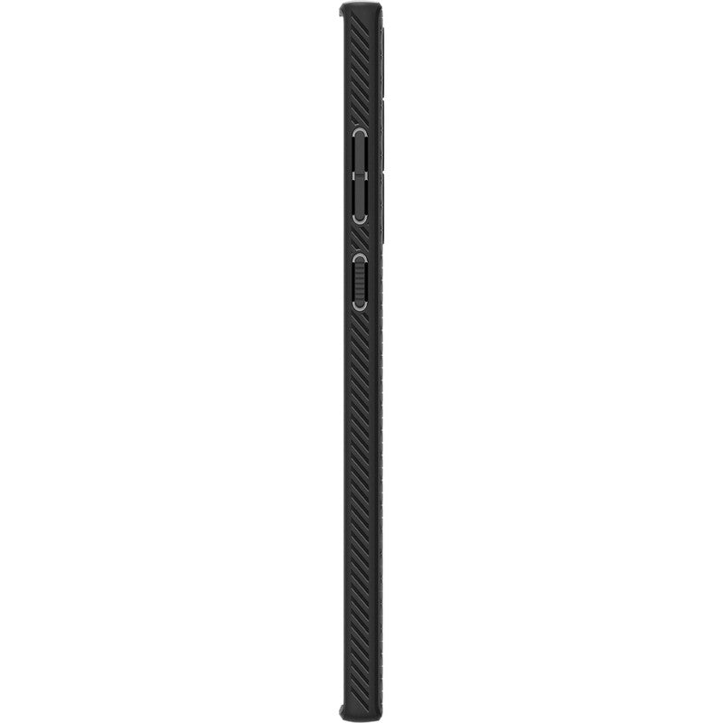 Schutzhülle Spigen Liquid Air für Galaxy S22 Ultra, Schwarz