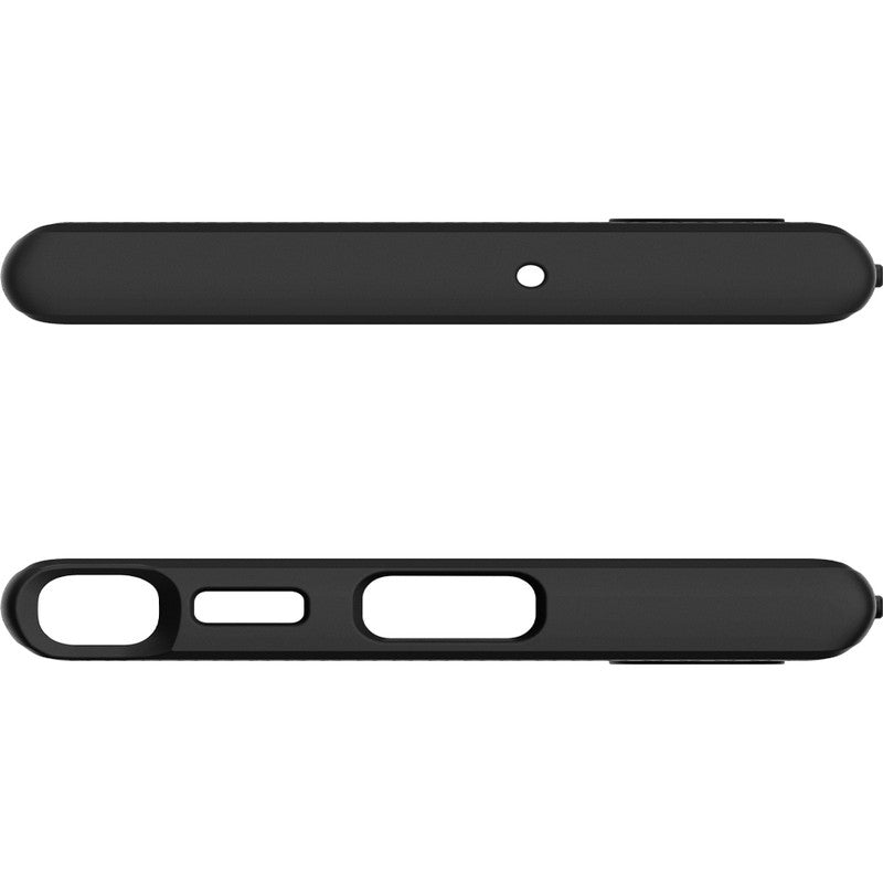 Schutzhülle Spigen Liquid Air für Galaxy S22 Ultra, Schwarz