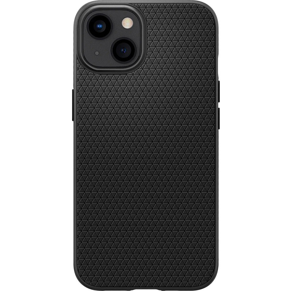 Schutzhülle Spigen Liquid Air für iPhone 13 Mini, Schwarz